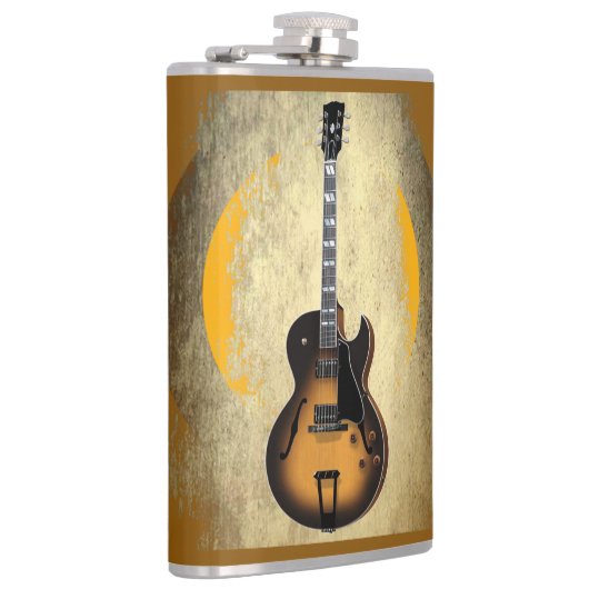 Sonnenburst Gitarrenflasche Flachmann (Rechts)