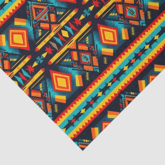 Sonnencreme Aztec Harmony Decoupage Paper Seidenpapier (Ausschnitt)