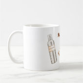 Sonnencreme Badeanzug Sandalen Kaffeetasse (Links)