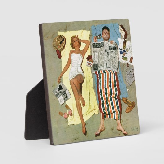 Sonnencreme? Fotoplatte (Vorderseite)