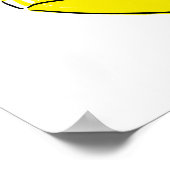 Sonnencreme - Gelber Badeanzug Poster (Ecke)