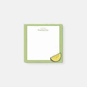 Sonnencreme, Gerahmt gelb Post-it Klebezettel