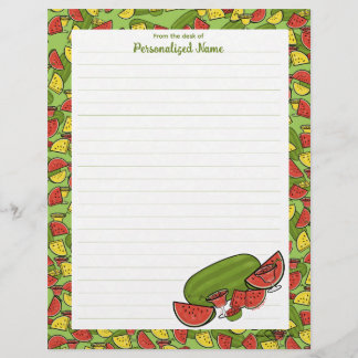 Sonnencreme, Gerahmter, roter Letterhead Briefbogen