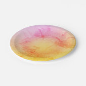 Sonnencreme Pappteller (Schrägansicht)