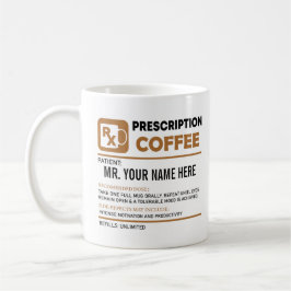 Sonnencreme, Personalisierter Name Kaffeetasse