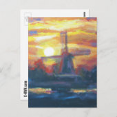 Sonnencreme Postkarte (Vorne/Hinten)