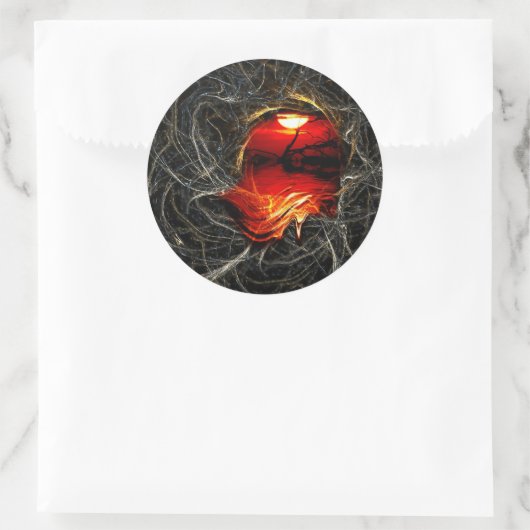 Sonnencreme Runder Aufkleber (Tasche)