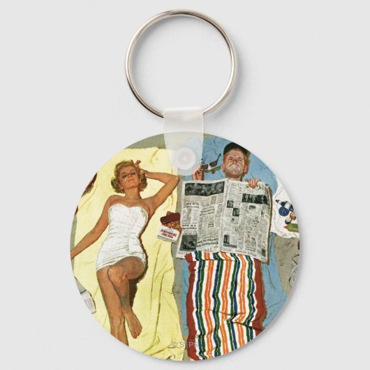 Sonnencreme? Schlüsselanhänger (Vorderseite)