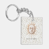 Sonnencreme Schlüsselanhänger (Vorderseite links)