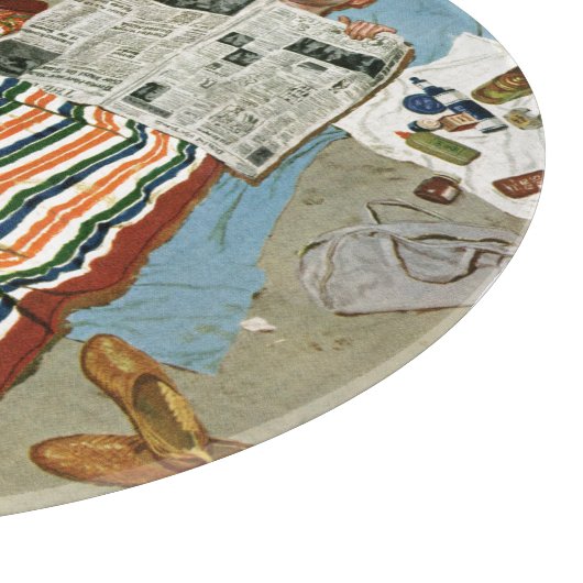 Sonnencreme? Schneidebrett (Ecke)