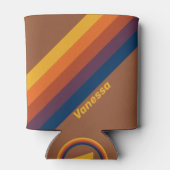 Sonnencreme-Streifen mit Namen Dosenkühler (Rückseite)