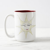 Sonnencreme-Tasse Zweifarbige Tasse (Links)