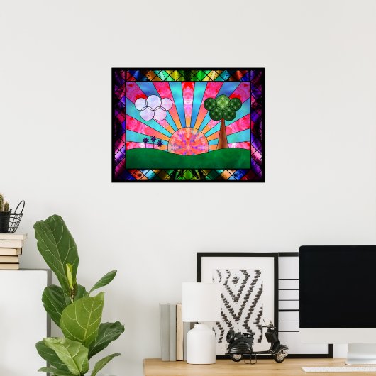 Sonnendach Poster (Heimbüro)