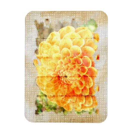 Sonnendalie Magnet (Vertikal)