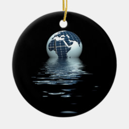 Sonnendämmerung Keramikornament