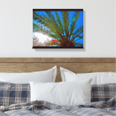 Sonnendattebaum Leinwanddruck (Insitu (Schlafzimmer))
