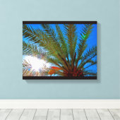 Sonnendattebaum Leinwanddruck (Insitu (Holzboden))