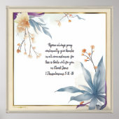 Sonnendeckenrahmen Poster (Vorne)