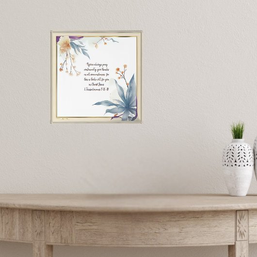 Sonnendeckenrahmen Poster