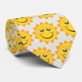 Sonnendesign Krawatte (Gerollt)