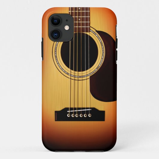 Sonnendurchbruch-Akustikgitarre Case-Mate iPhone Hülle (Rückseite)