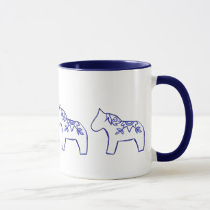 Sonnendurchbruch Dala PferdeTasse Tasse