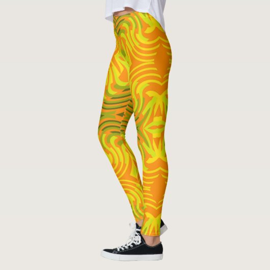 Sonnendurchbruch-Erschütterungen auf Leggings (Links)