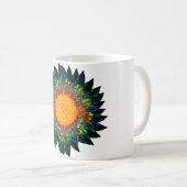Sonnendurchbruch-Gänseblümchen-Tasse Kaffeetasse (VorderseiteRechts)