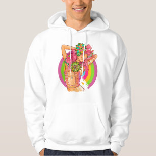 Sonnendurchbruch-Kapuzenpulli Hoodie