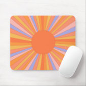 Sonnendurchbruch-Mausunterlage Mousepad (Mit Mouse)