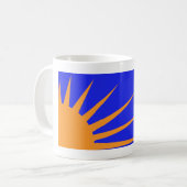 Sonnendurchbruch - Na Fianna Eireann Kaffeetasse (Vorderseite Links)