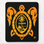 Sonnendurchbruchschildkröte-Mausunterlage Mousepad (Vorne)