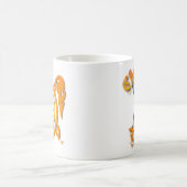 Sonnendurchbruchschildkröte-Tasse Kaffeetasse (Mittel)