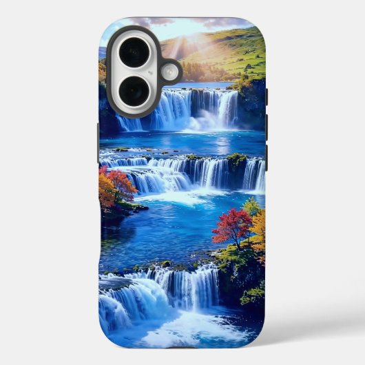 Sonnendurchflutetes Kaskadental 001 Case-Mate iPhone Hülle (Rückseite)