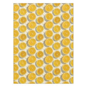 Sonnendurchflutetes Orangen-Scheiben-Muster Tischdecke (Vorderseite)