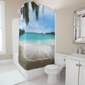 Sonnendusche Duschvorhang (Beispiel)