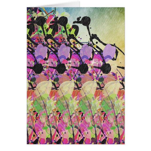 Sonnenduschen auf Blume (Vorne)