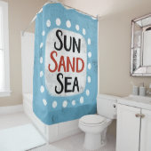 Sonnenduschvorhang Duschvorhang (Beispiel)