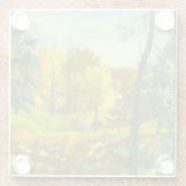 Sonneneinbruch Glasuntersetzer (Rückseite)