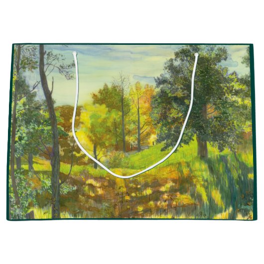 Sonneneinbruch Große Geschenktüte (Vorderseite)