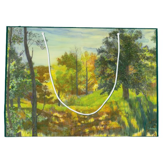 Sonneneinbruch Große Geschenktüte (Rückseite)