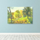 Sonneneinbruch Leinwanddruck (Insitu (Holzboden))