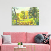 Sonneneinbruch Leinwanddruck (Insitu (Wohnzimmer))