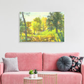 Sonneneinbruch Leinwanddruck (Insitu (Wohnzimmer))