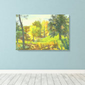 Sonneneinbruch Leinwanddruck (Insitu (Holzboden))