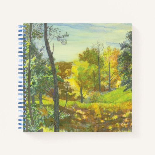 Sonneneinbruch Notizbuch (Vorderseite)