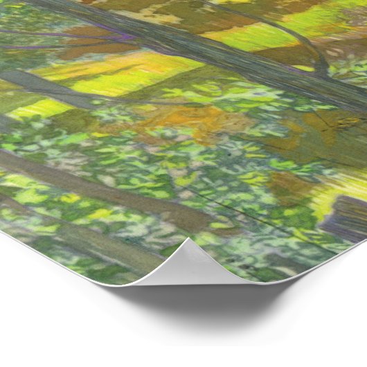 Sonneneinbruch Poster (Ecke)