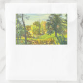 Sonneneinbruch Rechteckiger Aufkleber (Tasche)