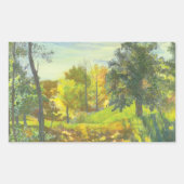 Sonneneinbruch Rechteckiger Aufkleber (Vorderseite)