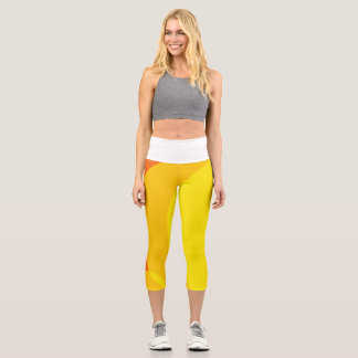 Sonnenenergie: Belebende Strahlung Capri Leggings